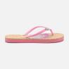 Buy cheap Ladies Beach OEM Slip Resistant EVA Flip Flop With Seashell Printed from wholesalers