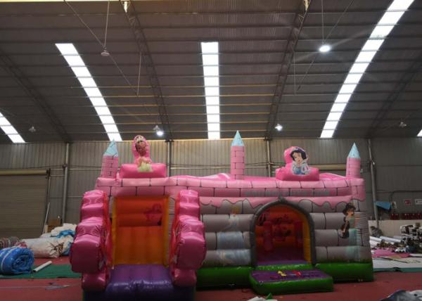 Buy cheap Giant Princess Inflatable Castle Bounce House Waterproof Customized Design from wholesalers