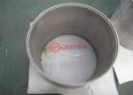 ASTM B760-2007 Tungsten Ground Tube , Large Diameter Round Tungsten Pipe