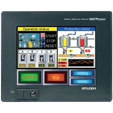 GT1155-QSBD Mitsubishi GOT1000 5.7 in STN LCD Touch-Screen HMI Display Monochrome, 320 x 240pixels 135 x 164 x 56 mm
