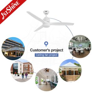 Buy cheap Low Profile DC110V Dimmable LED Ceiling Fan Reversible Quiet DC Motor from wholesalers