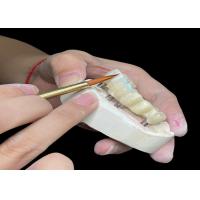 Buy cheap Customizable Polished Dental Implant Crown Bridge Long Lasting for Easy Hygiene product