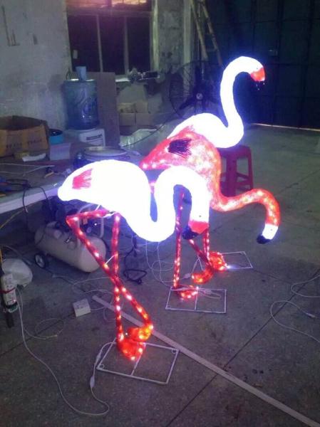 Buy cheap christmas lighted flamingo from wholesalers