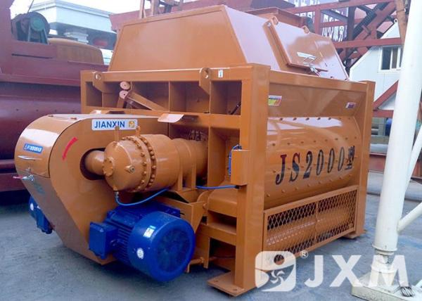 Buy cheap 2000 Liter Twin Shaft Horizontal Compulsory Concrete Mixer from wholesalers