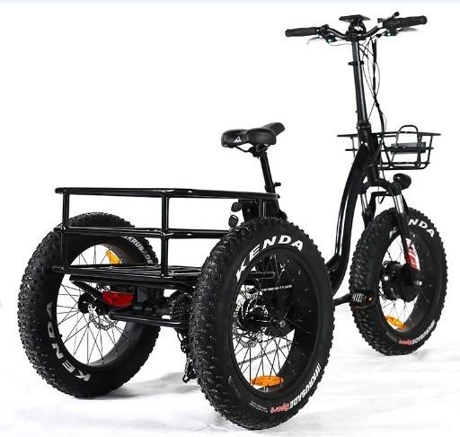 Buy cheap Power 351 - 500w Electric Trike Bike , Electric Tricycle For Adults Gross Weight 45KG from wholesalers