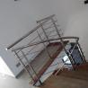 Buy cheap Rotating Staircase Stainless Steel Railing 1000-2000mm Glass Inox 201 304 316 Grade from wholesalers