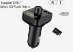 BLE 5.0 Hands Free Car Kit Fm Transmitter 5V 3.4A Wireless Handsfree Car Kit