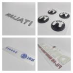 Personalized Waterproof 3D Silicone Heat Transfer Logo Flash Fashion Heat