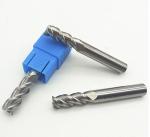 HRC45 3 Flute Carbide Flat End Mill Bits For Stainless Steel
