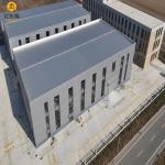 Modern Pre Engineered Buildings Steel Structure Painted Galvanized Surface