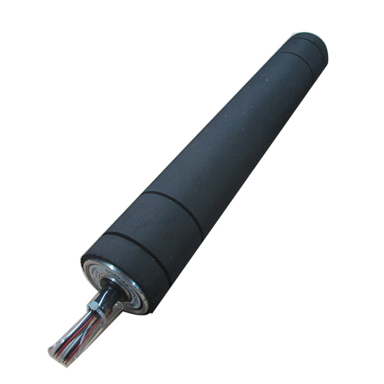 Transporting Goods Motorized Conveyor Rollers Rubber Coated 1 Year Warranty