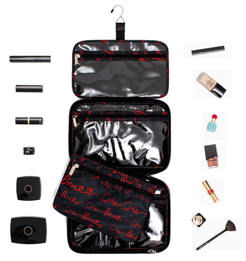 Makeup Portable Waterproof Hanging Cosmetic Bag