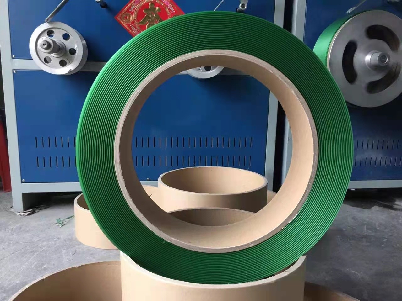 Siemens Motor PET Strap Extrusion Line for PET Raw Material or Recycled PET Bottle Flakes