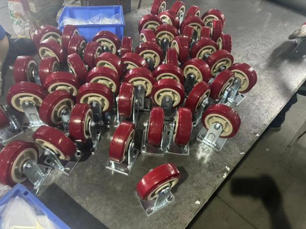 Buy cheap Heavy Duty Trolley Wheels With Ball Bearing 90mm-125mm from wholesalers