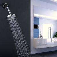 Buy cheap 1.8GPM High Pressure Rain Shower Head Chrome Fixed Shower Head Wall Mounted product