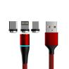 Buy cheap OEM USB Magnetic Data Cable Cotton Braided High Speed Data Transmission from wholesalers