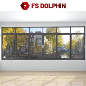Wholesale Double Glazed Aluminum Sliding Window Horizontal Opening For Hotel Residential Apartment from china suppliers