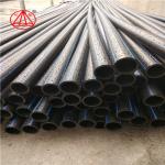 Various Dimensions HDPE Solid Wall Pipe Corrosion Resistant Chemically Stable