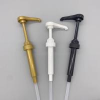 Buy cheap 28 400 Plastic PP PE Coffee Syrup Pump 10ML Color Printing Customizable product