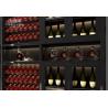 Buy cheap Stainless Steel Wine Cabinet With Black Glass Doors And Corner Storage from wholesalers