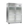 Buy cheap 2/4 Doors Stainless Steel Commercial Kitchen Freezer 1000L Capacity With Low Consumption from wholesalers