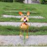 Buy cheap Metal Art IP44 Dog Animal Shaped Solar Garden Lights from wholesalers
