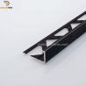 Buy cheap 1/2'' 12mm Matt Black Expansion Joint Profile With Black Rubber Strip from wholesalers