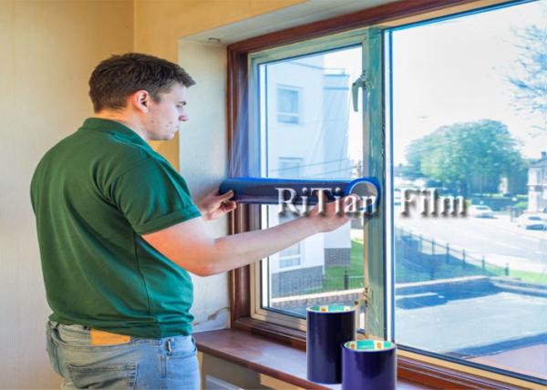 Buy cheap Solvent Based Acrylic Transparent Sheet Metal Protective Film Lightweight For Windows from wholesalers