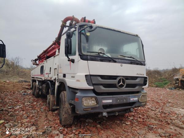 Buy cheap SG5431THB Red Putzmeister Pump Truck 56 Meters Direct Distributor from wholesalers