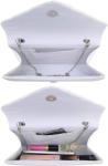 DASEIN WOMEN'S EVENING BAG PLEATED ENVELOPE CLUTCH HANDBAG WEDDING PARTY BRIDAL