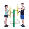 Buy cheap outdoor gym equipment steel based zinc powder coating Rotating Wheel-OK-J01A from wholesalers