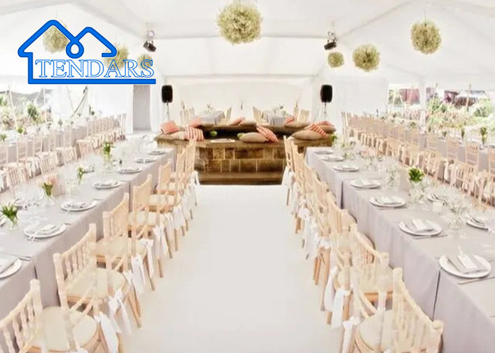Clear Span PVC Fabric Party Banquet Tent With Drapery Tent Wedding White Wedding Tent Amazon