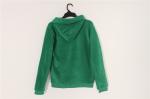 100% Polyester Children's Winter Clothes Green Blue Kids Hoodies With Strings