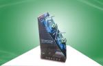 Black Custom Cardboard Countertop Displays Fulfillment With Gloves Before