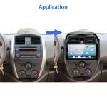 BT IPS WiF Android Auto Head Unit Touch Screen Car Stereo For Nissan Sunny 2014
