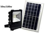 IP 65 High Power LED Floodlight , Remote Control Residensial Solar Powered