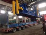 75 - 110KW Hydraulic Portable Cardboard Baler With 360 Degree Rotation Grapple