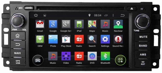 Ouchuangbo Car GPS Navi Multimedia for Chrysler 300C /Dodge /Jeep DVD Player Android 4.4 System OCB-6235D