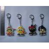 Buy cheap custom made soft 3D rubber pvc logo keychain from wholesalers