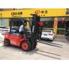 Buy cheap Pneumatic Tire Diesel Operated Forklift , Forklift 3 Ton Lower Consumption from wholesalers