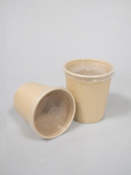 Buy cheap PE Coated Recyclable Disposable Soup Cups For Hot Drinks Oil / Crush Resistance from wholesalers