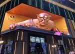 IP67 Waterproof LED Video Wall Display Eye Naked 3D Outdoor Full Color