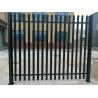 Buy cheap Customized heavy duty palisade fence panels D and W type head top palisade fencing from wholesalers