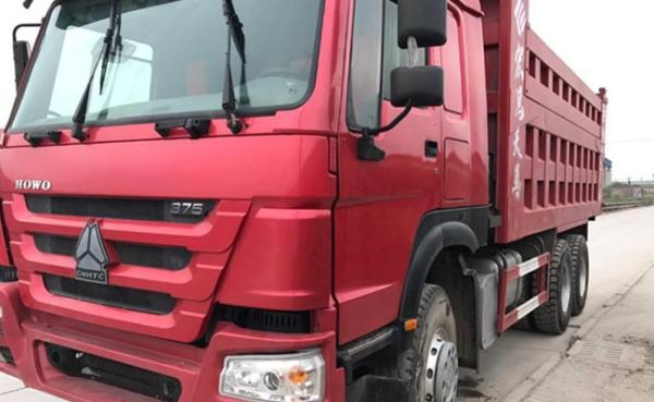 Buy cheap Diesel Type Used Dump Truck HOWO 375 Dump Sinotruck 6x4 8x4 Heavy Construction Work from wholesalers