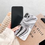 Shockproof Marble Phone Case TPU PC Hybrid Camera Protection