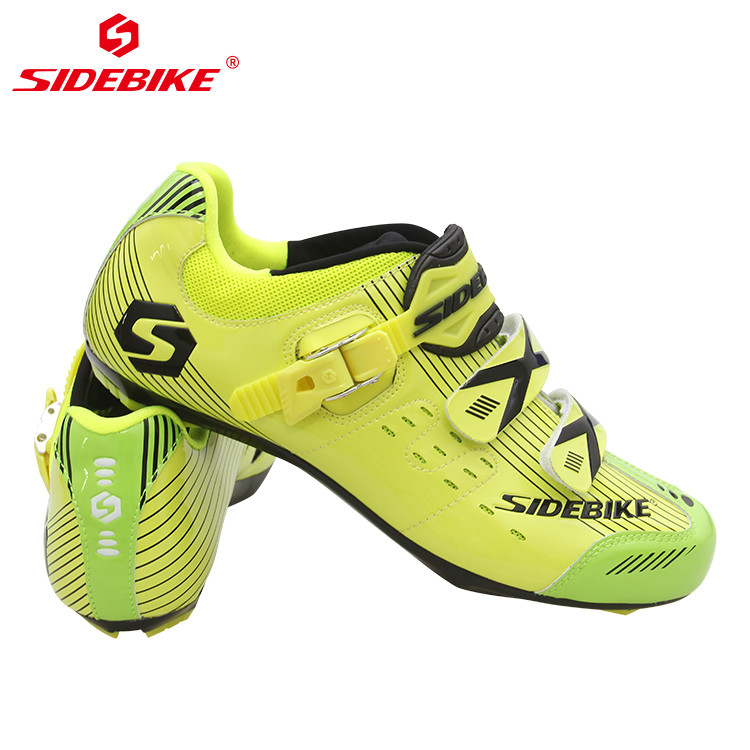Velcro Strap Design Cycling Shoes Nylon Durability Breathable Youth Bicycle Shoes