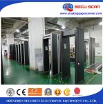 IP55 Security Walk Through Metal Detector Weatherproof LCD Display