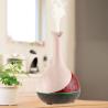 Buy cheap Ultrasonic Smart WiFi Essential Oil Diffuser With Dark Wood Grain Base from wholesalers
