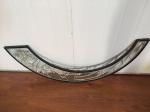 colorful window glass 22"*36 " Oxygenation resistance, brass, Modern style,
