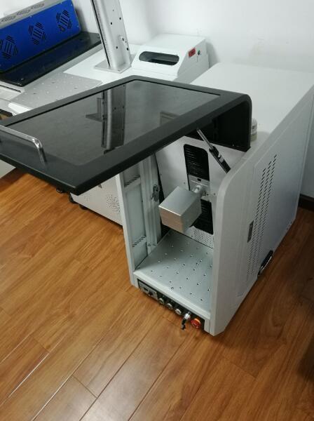 Buy cheap 20w 30w 50w Desktop Fiber Laser Marking Machine CE / ISO Certification from wholesalers